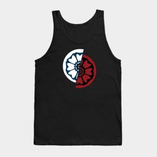 White Lotus vs Red Lotus Tank Top